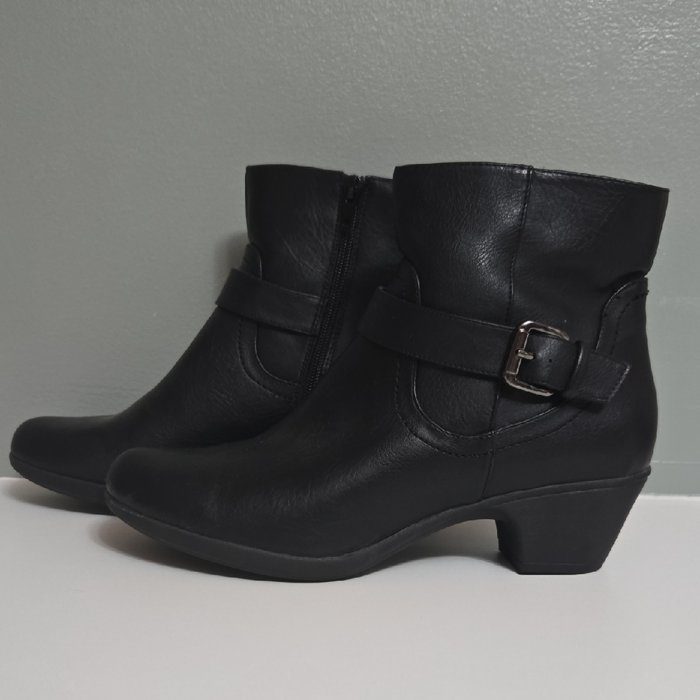 Studio Works Black Ankle Booties